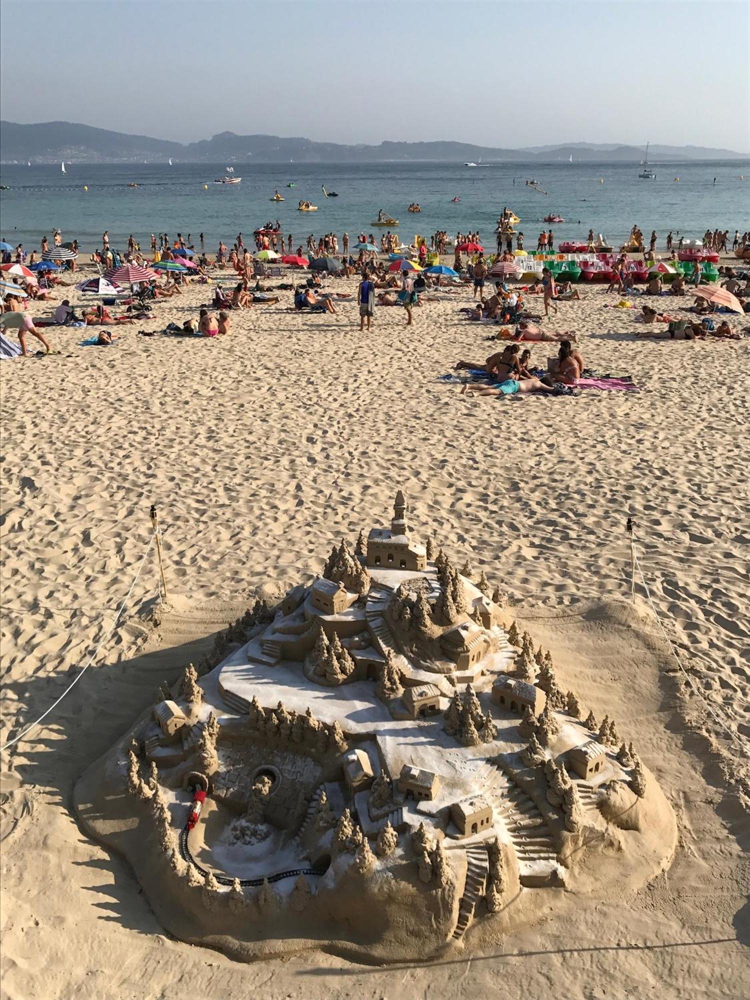 Duerming Areas Playa Hotel Sanxenxo Eksteriør billede